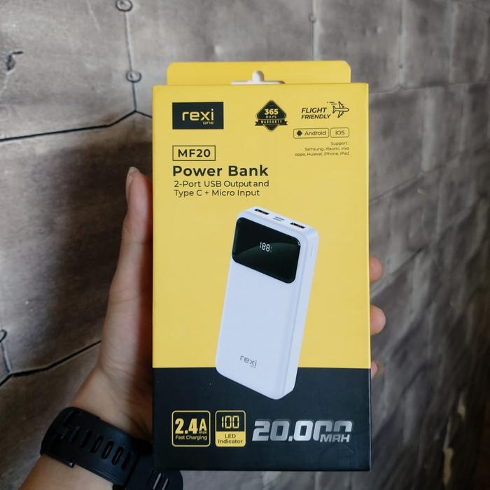 VIVAN VPB C20 power bank 20000mAh 3 output fast charging 22,5W - MF20