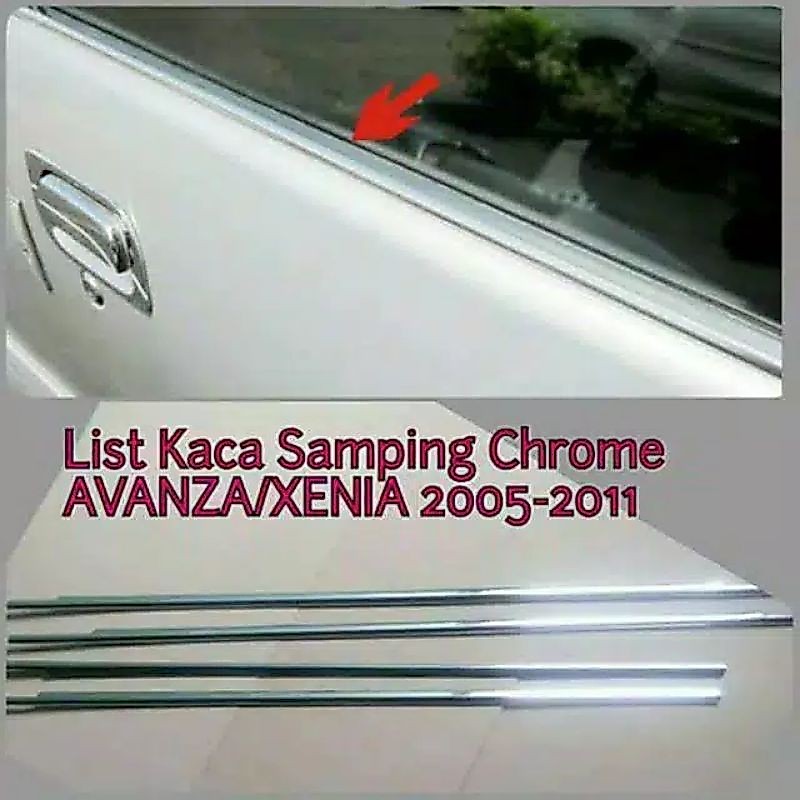Lis kaca samping Avanza Xenia 2005-2011
