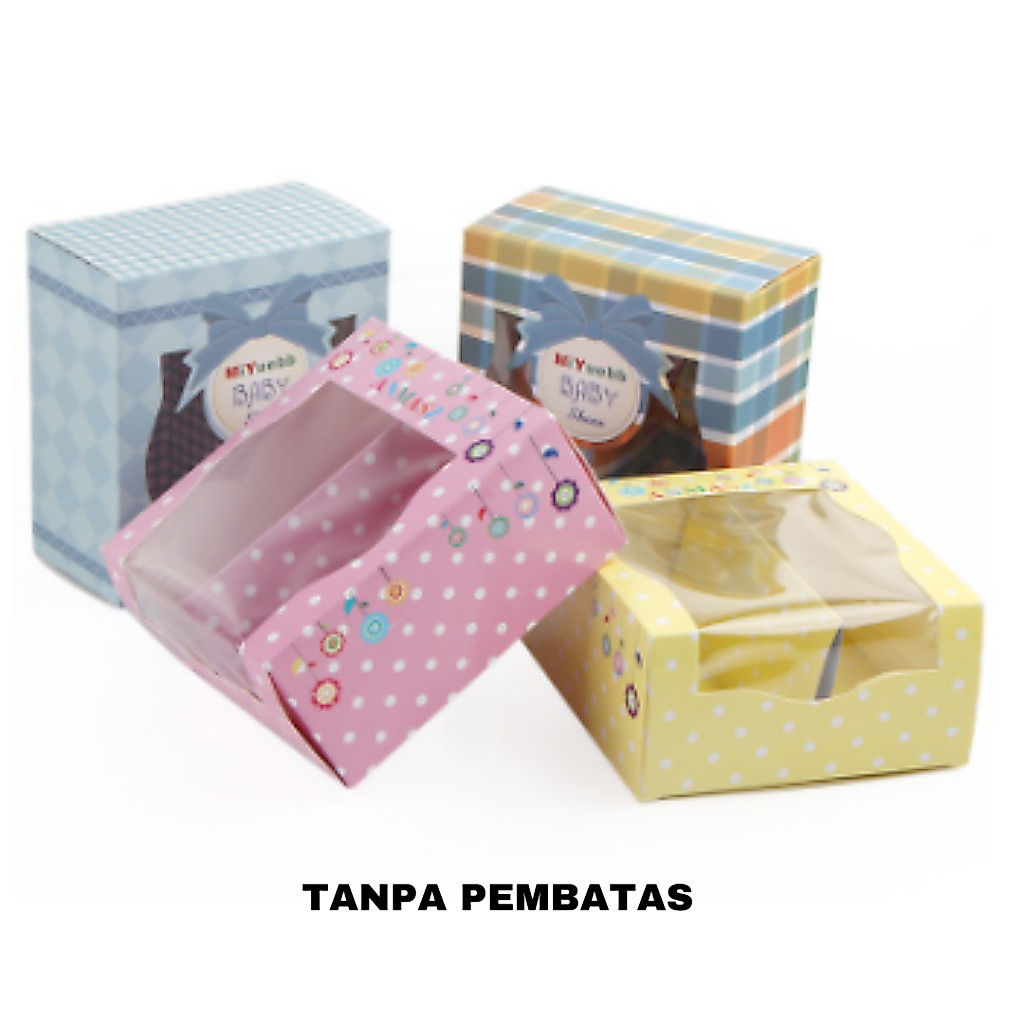 BIBUB S13 - KARDUS DAN MIKA KHUSUS SEPATU BAYI PRE WALKER DUS SEPATU BOX KERTAS MIKA