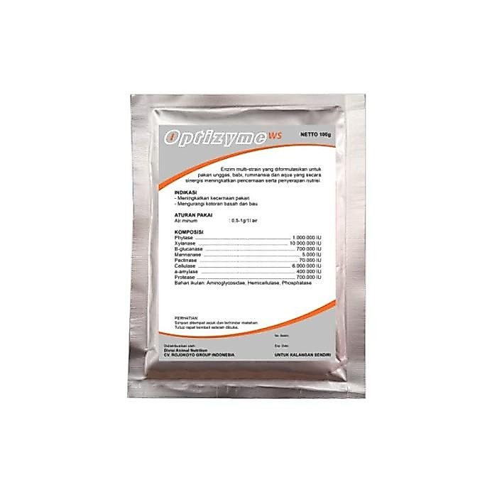 Optizyme WS Agrozyme Multi Enzim High Performance & Digestable Nutrisi Hewan