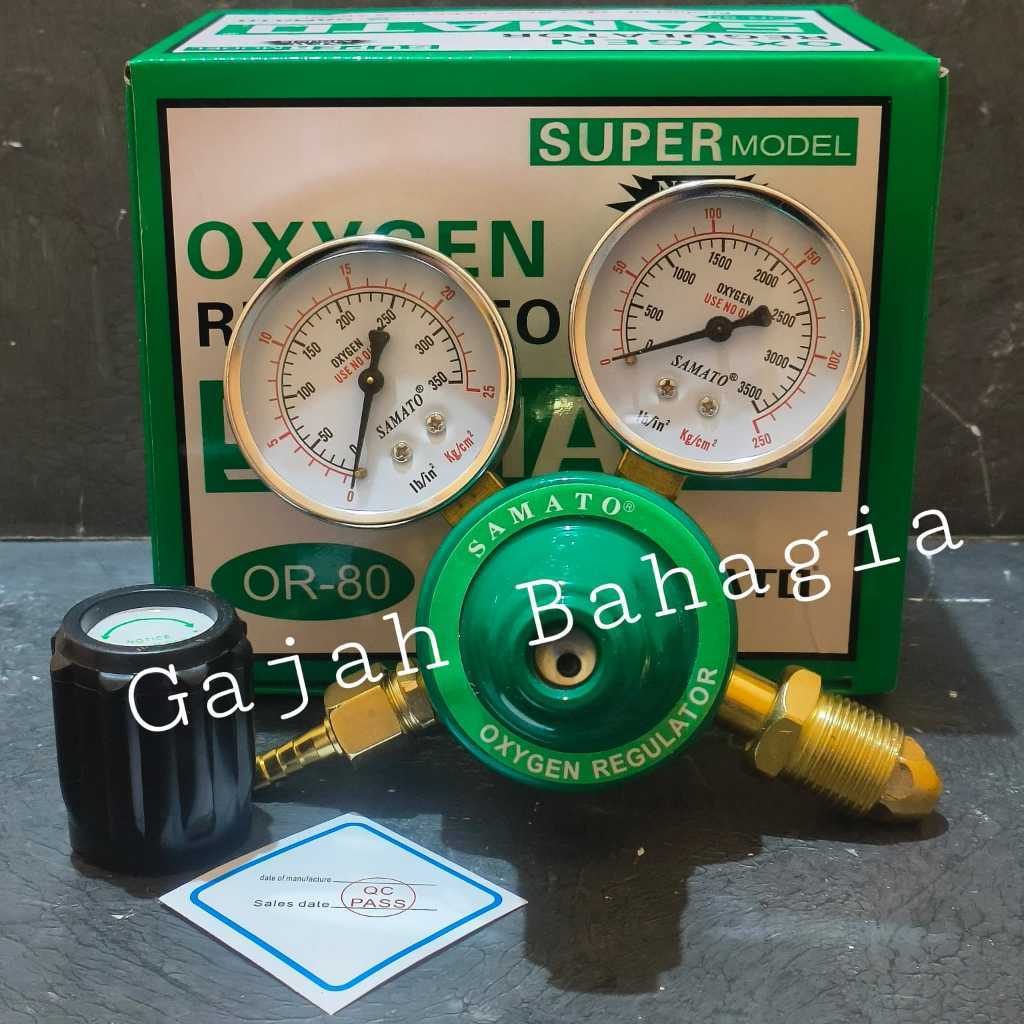 TERASHOP Samato Regulator las oksigen Yamato O2 tabung las karbit