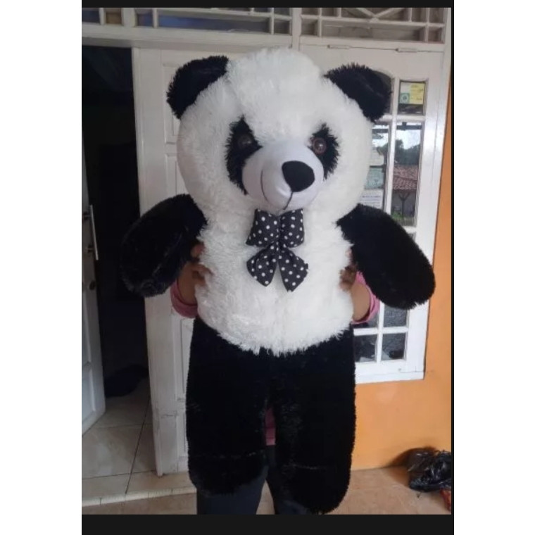 Boneka Panda Super Jumbo 1 meter boneka panda jumbo boneka teddy bear     Berkualitas