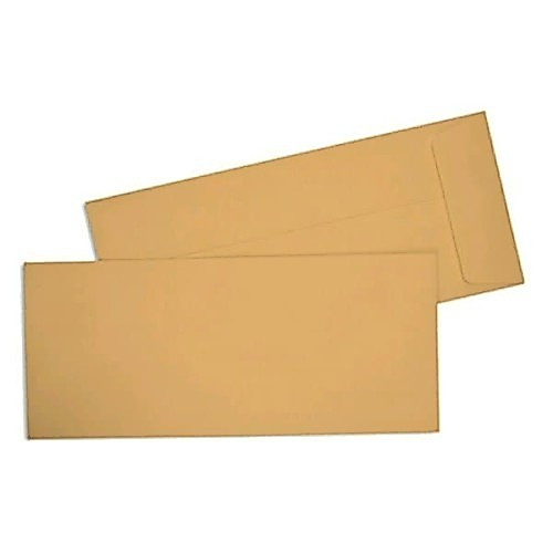 Amplop Kertas Coklat Ukuran Kabinet 11x24 cm 1pak isi 100 / Amplop Gaji 70 Gsm