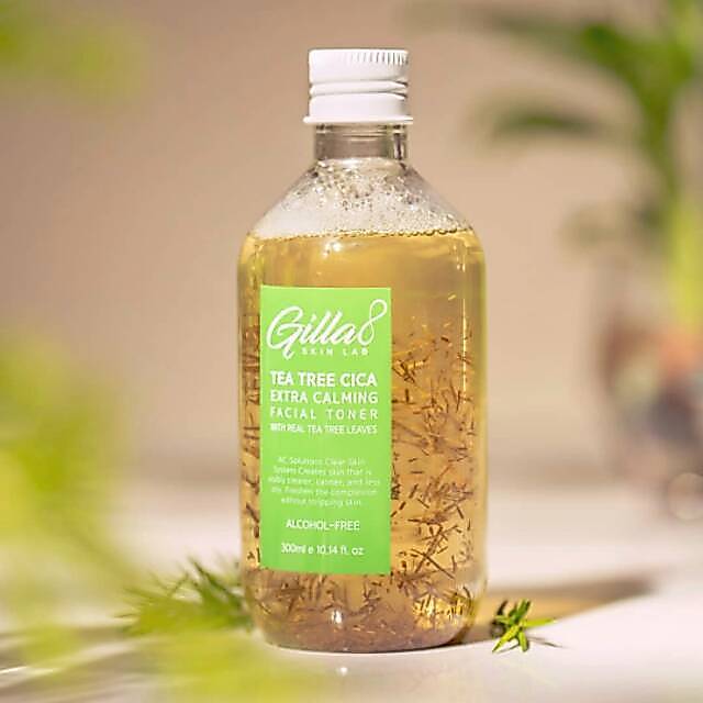 GILLA8 Tea Tree Clca Extra Calming Facial Toner 180ml & 300ml