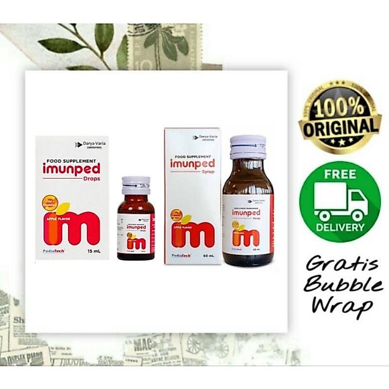Imunped Drop / Imunped Sirup / Vitamin Imunitas Anak