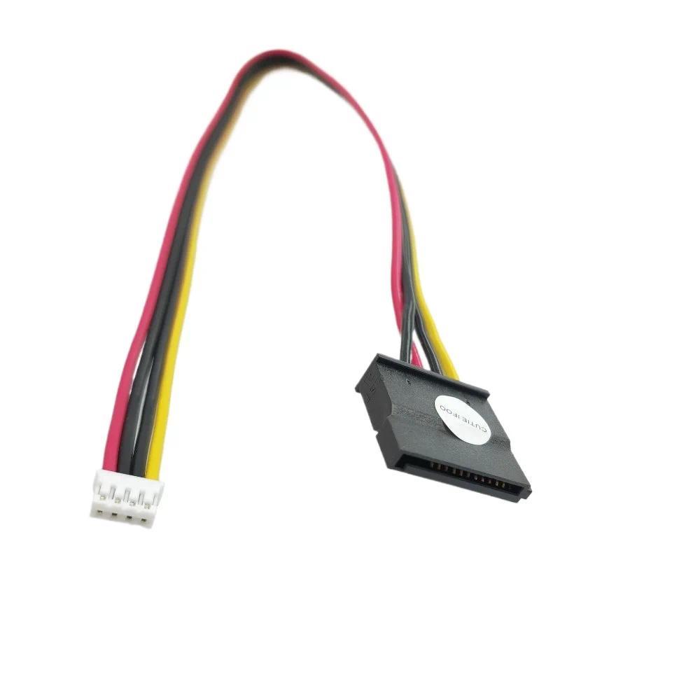 ITX PH2.0mm 4Pin To 15Pin 3.5 2.5 In HDD Hard sk SATA Power Supply Cable Wire for HP 280 Pro G2 Indu