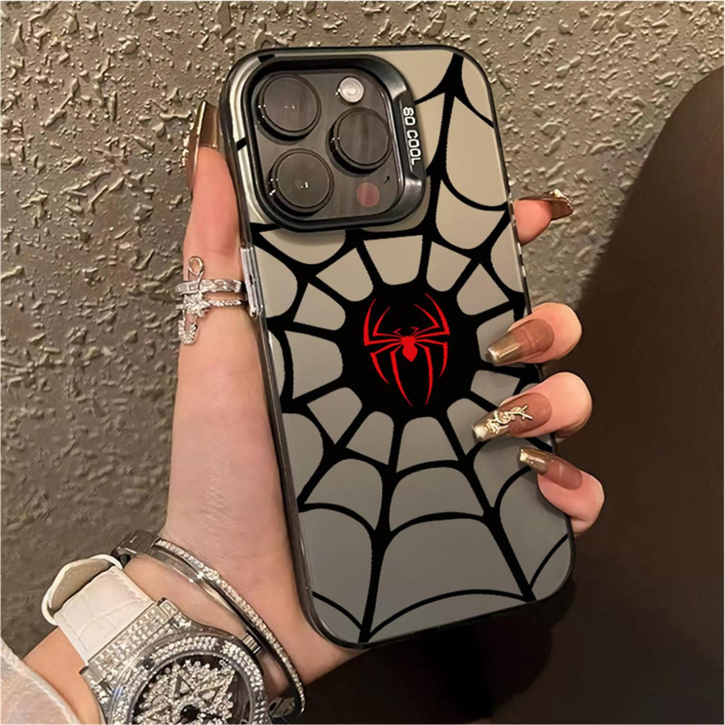 Case HP Jaring Laba laba Marvel untuk Poco C85 C71 M6 4G X7 5G C75 C65 M6 PRO 4G X6 5G X5 5G M5S F3 