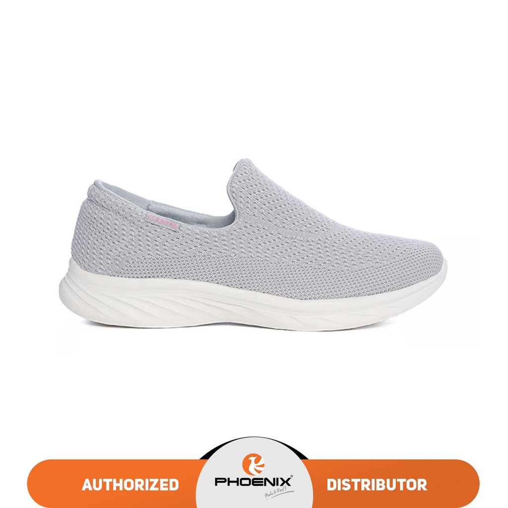 Phoenix Freda Sepatu Slip On Wanita - L.Grey