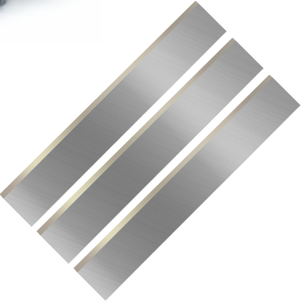 210mm×20mm×3mm Planer Blades Jointer  Resharpenable for Thickness Wood Planer Jointer Woodworking Po