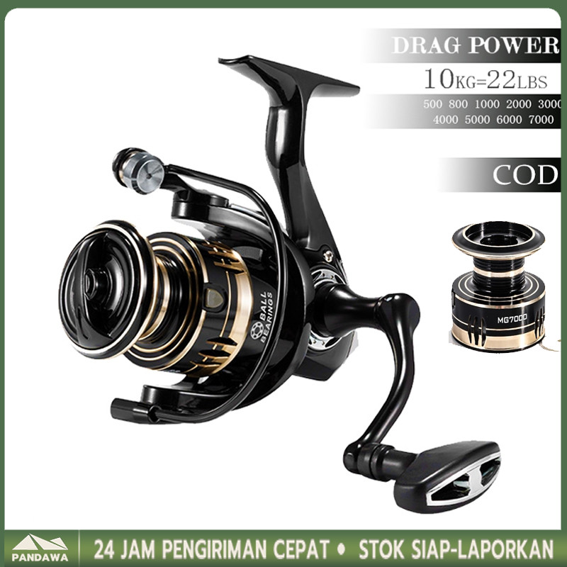 DaiWa Reel real pancing Spinning Series MG1000 - MG7000 Gear Ratio 5.2:1 Premium Standard Rell Rill 