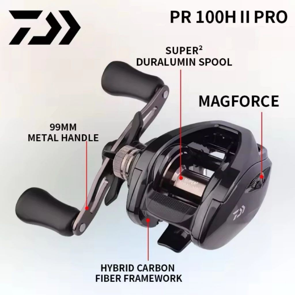 REEL BC DAIWA PR 100H II L 2026 HANDLE KIRI DRAG CLICKER