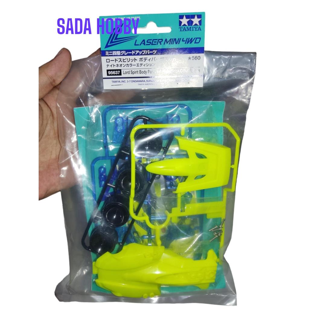Tamiya 95637 Lord Spirit Body Parts Set Night Neon Color Edition