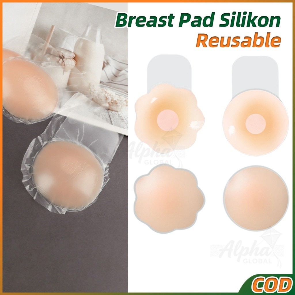 Penutup Puting Payudara Silikon Bra Pad Push Up Perekat Pembesar Payudara Bra Silikon Lift Up Mengum