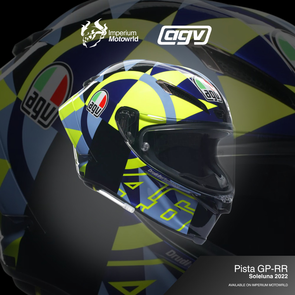Helm AGV Pista GP-RR Soleluna 2022 | Helmet Full Face Original | Imperium motoworld