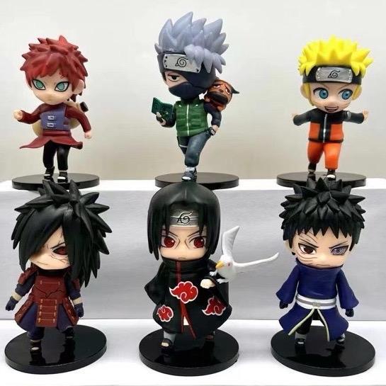 Action Figure Naruto Madara Kakashi Obito Itachi - Naruto