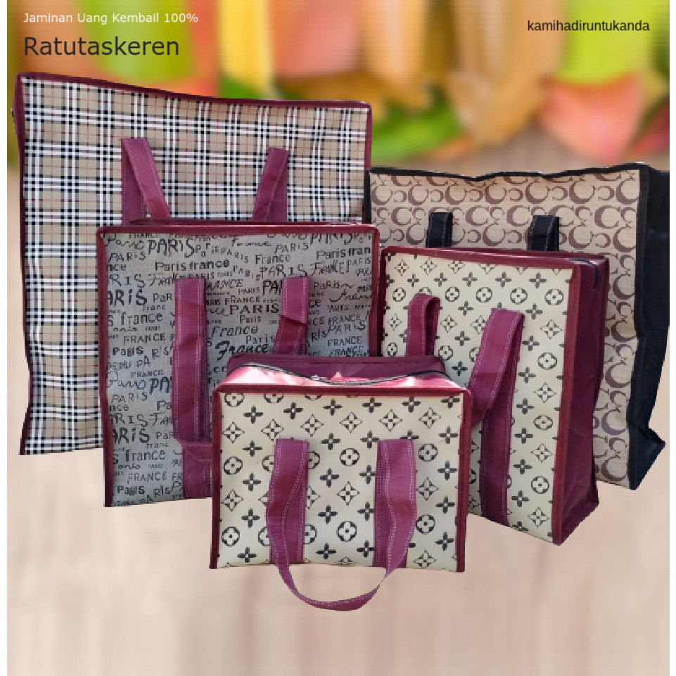 Tas Serbaguna Multifungsi Karung/Zamzam0626 Terpal Super Jumbo Tas Belanja Xs/S/M/L/XL Laundry Bag T