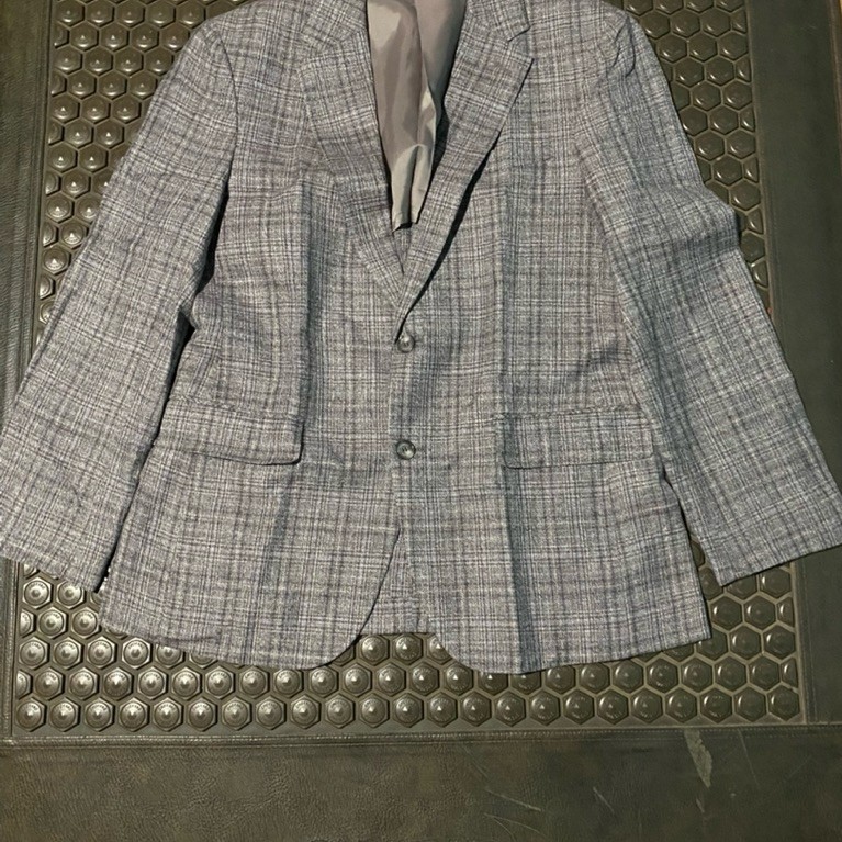 BLAZER JAS AUSTIN REED warna TARO TARTAN MEWAH BRANDED