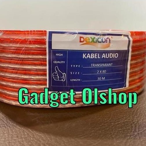 Kabel Audio 30M / Kabel Audio Per Roll/ Kabel Salon / Kabel Serabut /