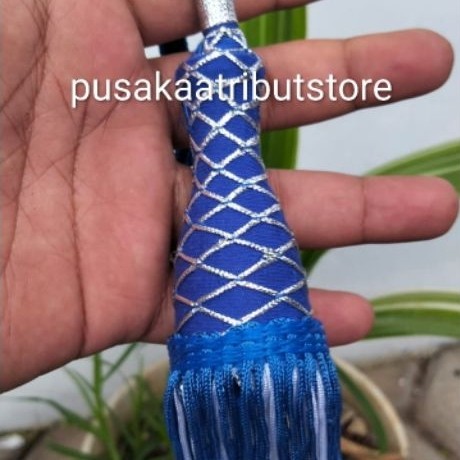 Tali Rumbai Pedang /Perak/Emas- Warna Biru/Merah/Rumbai Pedang Pama/Rumbai Pedang Pamen