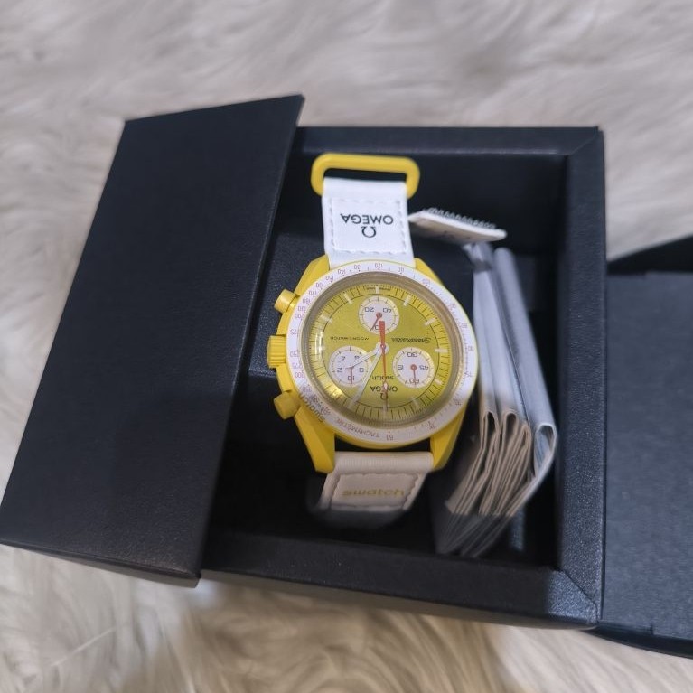 Omega X Swatch Bioceramic Moonswatch Original Mission To Sun