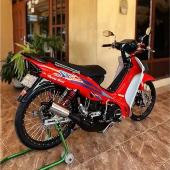 STRIPING SS Two merah STIKER FIZR CUSTOM
