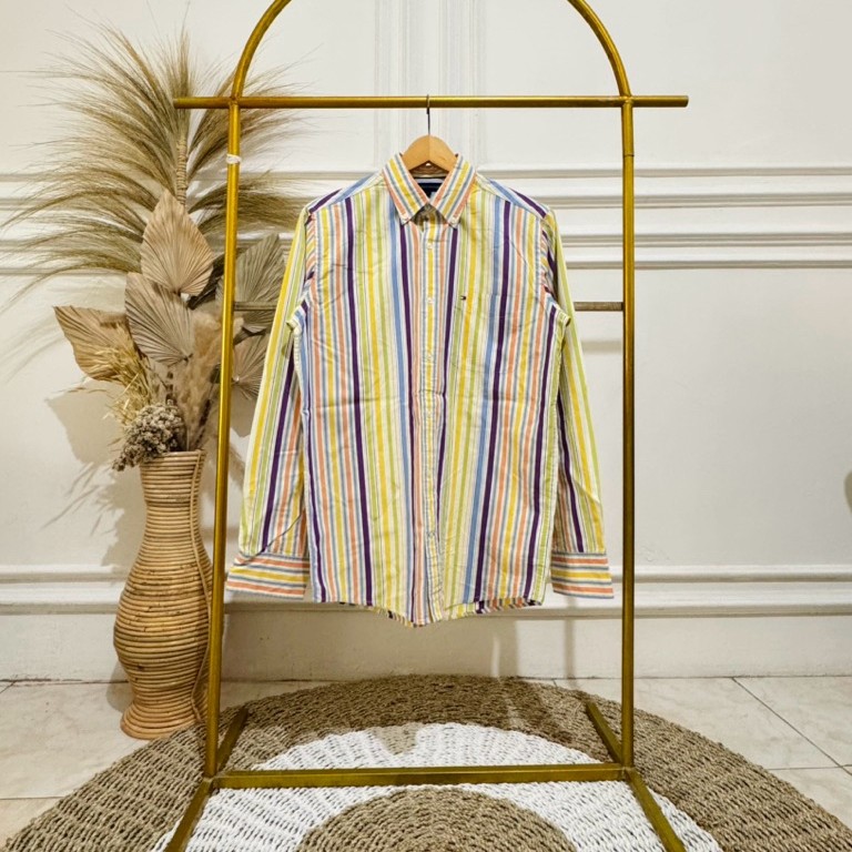 Kemeja Tommy Hilfiger salur M original