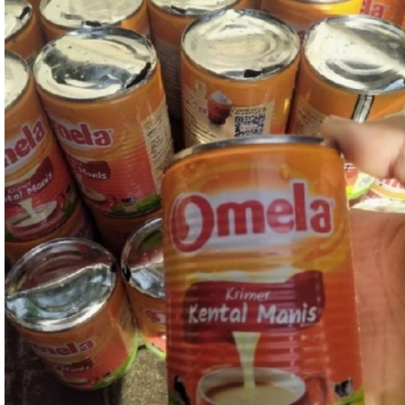 Kaleng bekas Susu Omela/1pcs