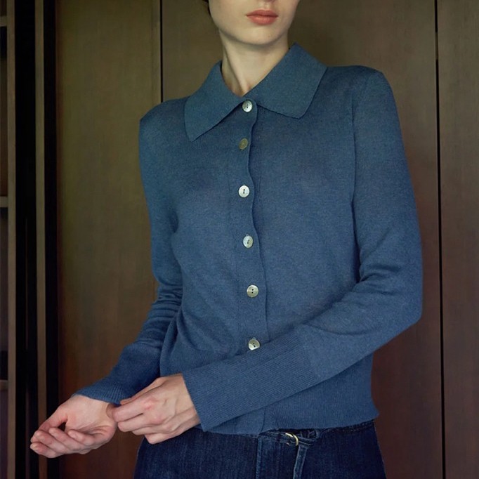 DUMA OFFICIAL Soft Knit Greno Cardigan Sweater Top Outer Genoa Parlene Tessa Jareth Ariel Cardigan G