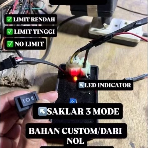 nambulastore CDI Limiter 3 Mode Dengan Ajuster RPM