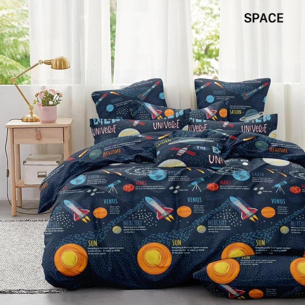 TERBARU SPREI BONITA MURAH ( SATU SET SARUNG BANTAL & GULING )