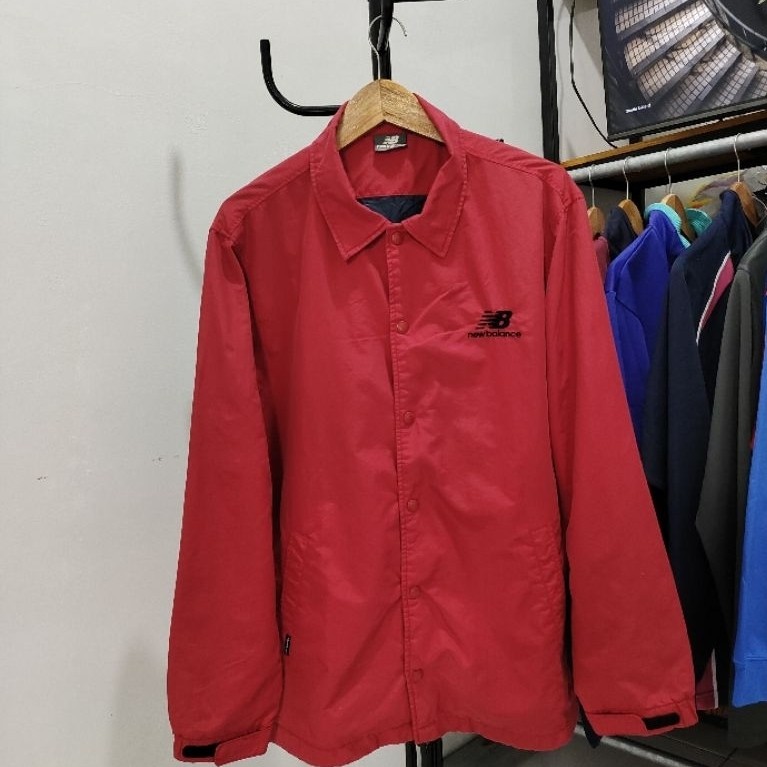 Coach Jacket New Balance Red Original