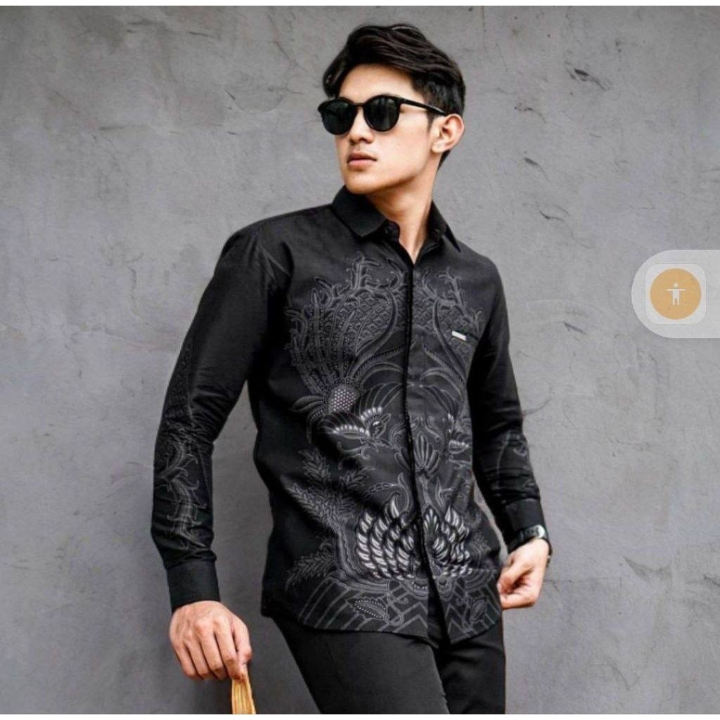 KRMEJA BATIK PRIA LENGAN PANJANG ELEGAN & MODEREN