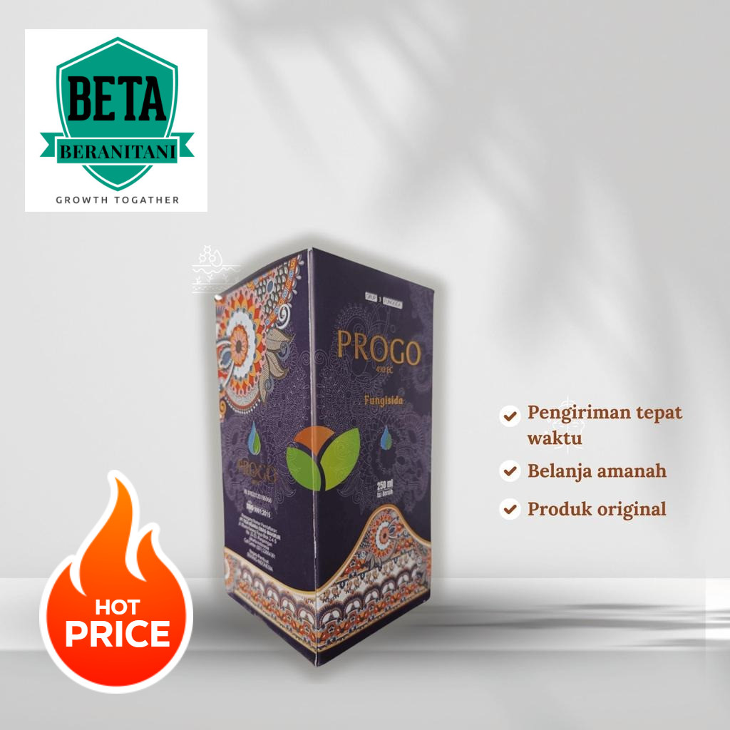 Fungisida Progo Fungisida Progo 250 ml untuk Penyakit Moler Bawang Merah dan Potong Leher Padi PENGG
