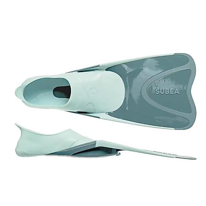 SUBEA FF 100 Sepatu Katak Snorkeling Anak Fin Full-Foot Bilah Pendek