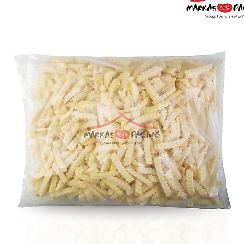 Kentang Aviko Crinkle Cut 2.5 Kg / Kentang Frozen / Kentang Goreng / Bekasi - Markasdaging