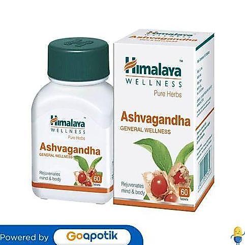HIMALAYA ASHVAGANDHA BOTOL 60 KAPSUL