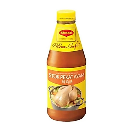 Maggi Stok Ayam 1.2kg - Chicken Stock Concentrated Rasa Ayam, Pekat, Praktis untuk Memasak MAGGI Pil