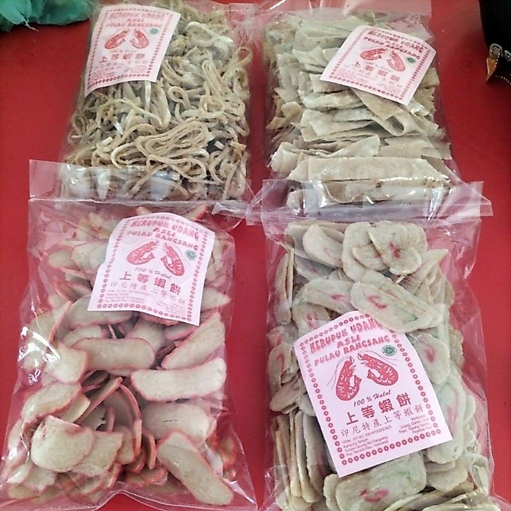 Kerupuk Udang Asli Pulau Rangsang He pia He chiam He Tiao He Ciam Kerupuk Udang Asli tanpa air yaa d