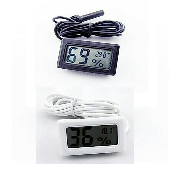 Termometer Higrometer Digital - Putih