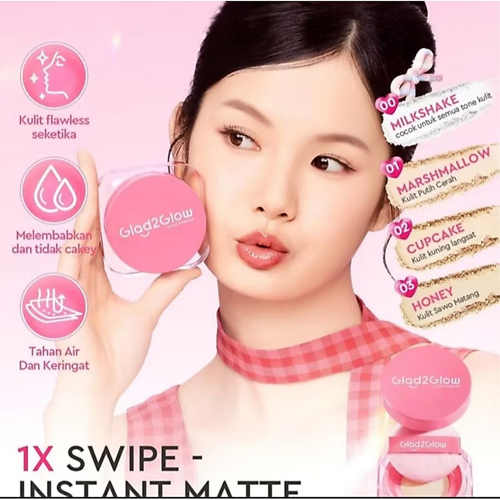 Loose powder glad2glow
