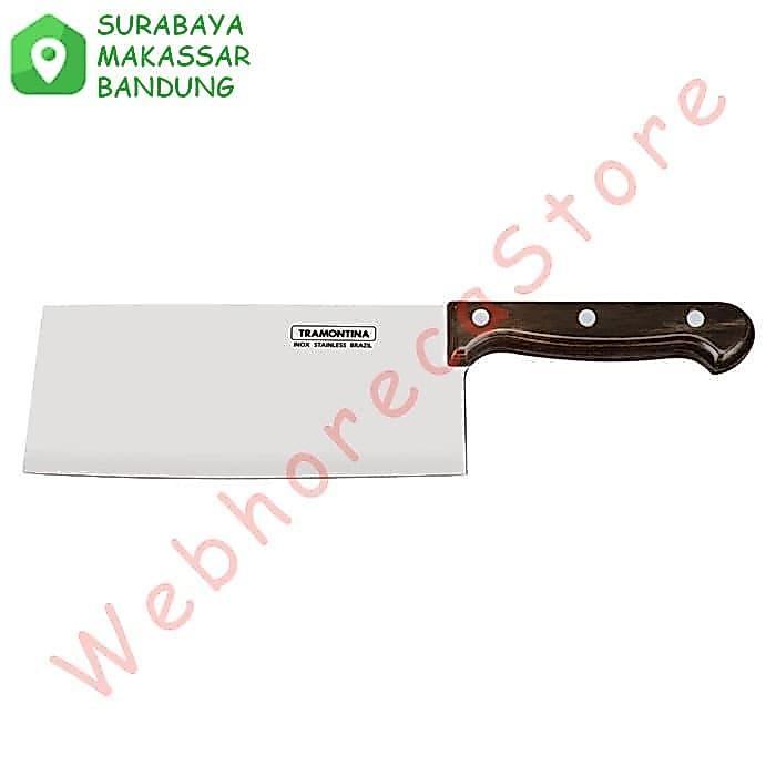TRAMONTINA CLEAVER KNIFE 7" / PISAU PARANG GOLOK CINCANG 17CM