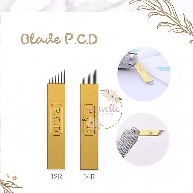 Blade PCD 12R /14R untuk MICROBLADING