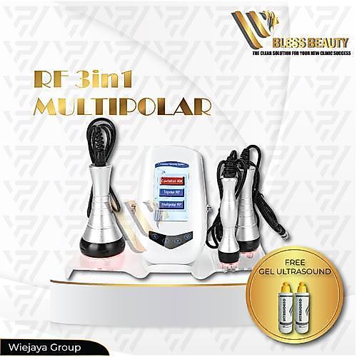 radio frekuensi Multipolar Alat Rf radio frekuensi Multipolar 3in1 Pelangsing Tubuh RF Frequency per