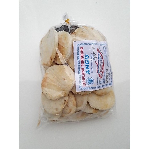 Kerupuk Kemplang Panggang Ikan Ango Kemasan 40 pcs Asli Lampung