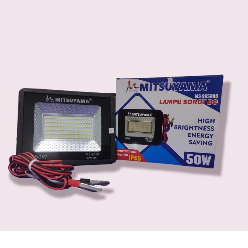 Lampu Sorot DC Lampu Sorot LED Lampu Tembak Lampu Pancar 50 Watt Mitsuyama Original