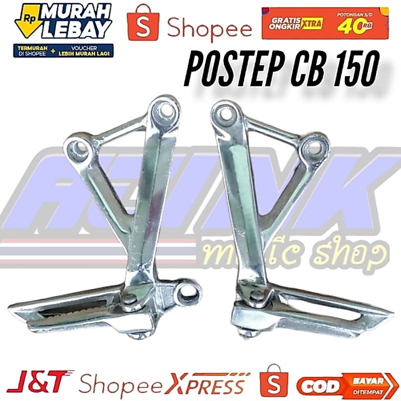 footstep belakang cbr 150 old postep cbr 150 pustep postep cbr 150r cocok modif keluarga cb
