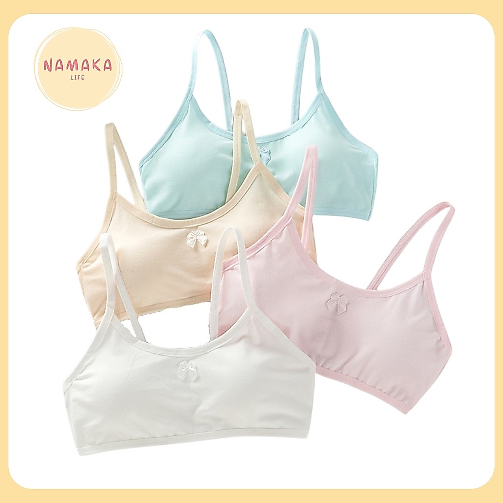 [NL] MINISET SD SMP MINI SET WANITA PUBERTAS BH BRA KATUN CUP ANAK COD PEREMPUAN 2 LAPIS PREMIUM  PU
