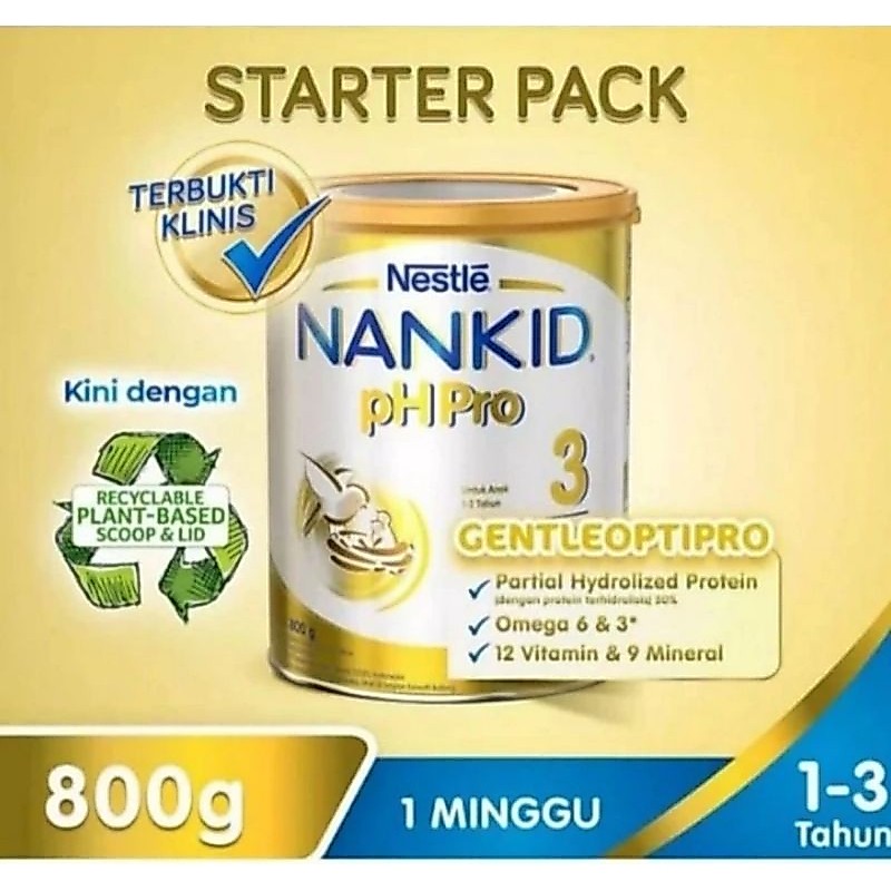 NAN KID PRO 3, susu Nestle 800 gram