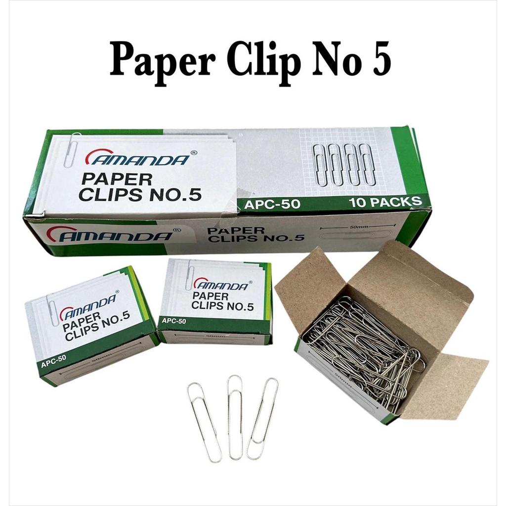 Penjepit Kertas/Paper Clip/Trigonal Clip Besar No 5