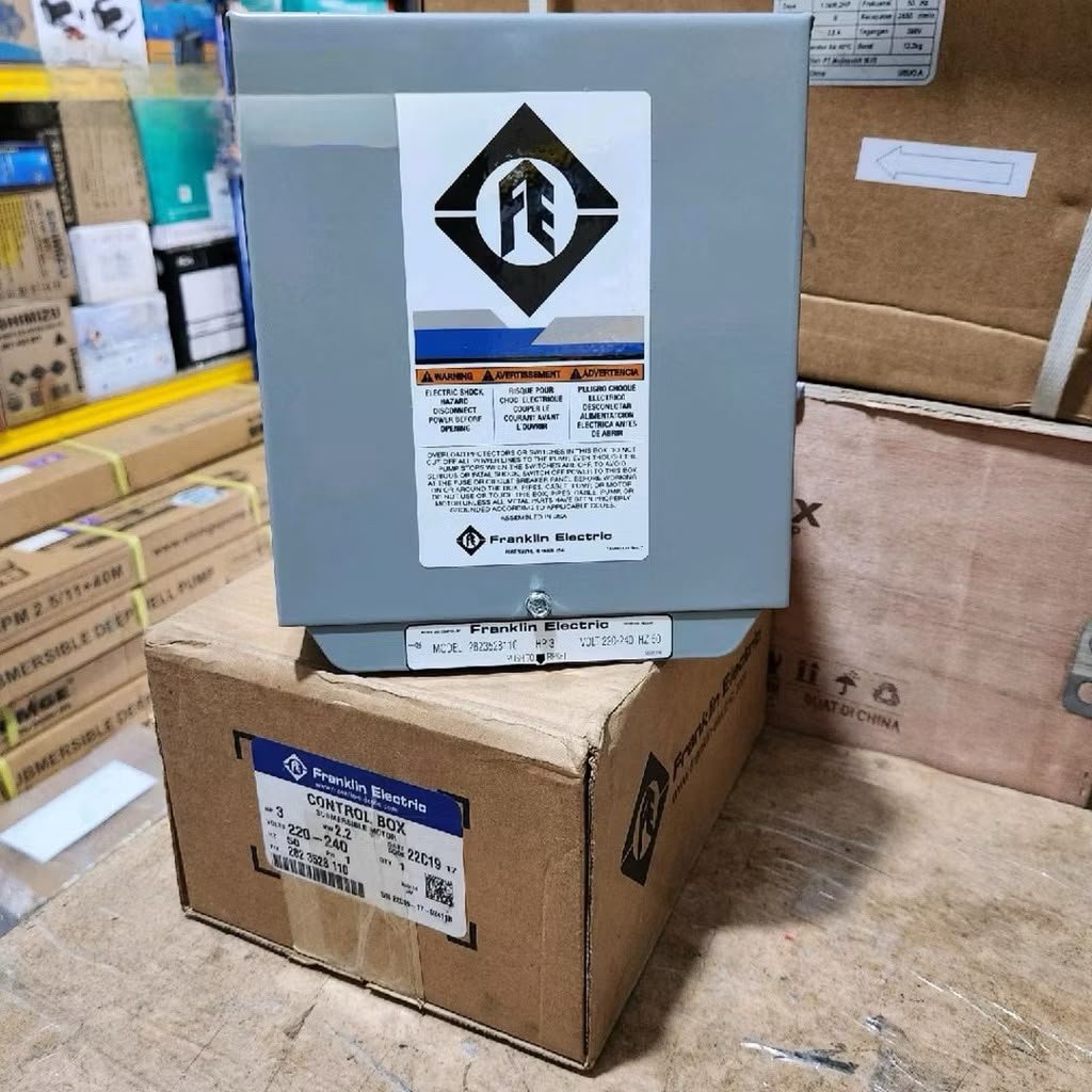 CONTROL BOX POMPA SATELIT FRANKLIN 0.25KW - 0.75KW ORIGINAL FRANKLIN